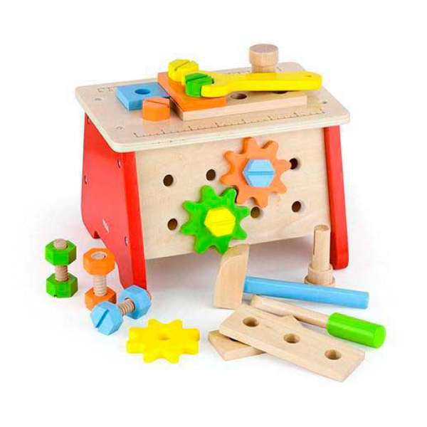 Дерев'яний ігровий набір Viga Toys Верстат з інструментами (51621)