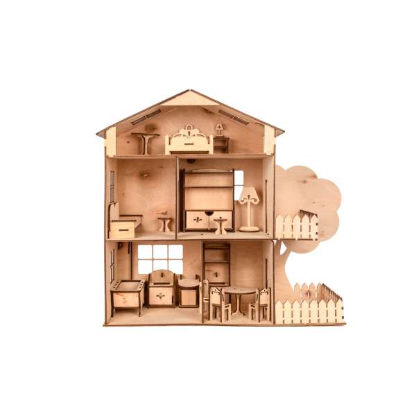 Ляльковий будиночок із мансардою "TREE HOUSE"