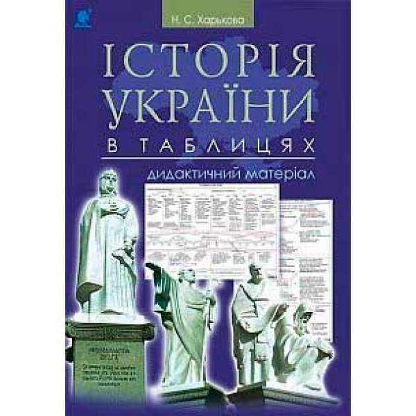 Історія України в таблицях. Дидактичний матеріал