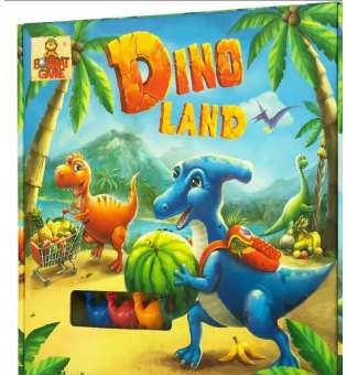 Dino LAND - настільна квест-пригода про динозаврів