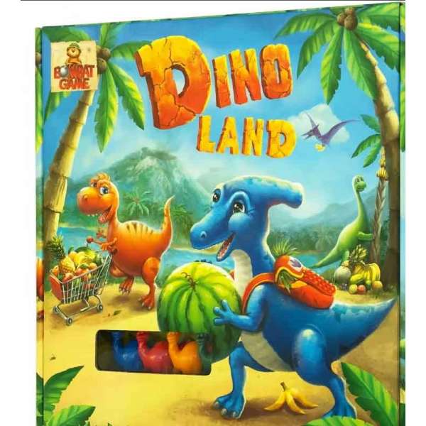 Dino LAND - настільна квест-пригода про динозаврів