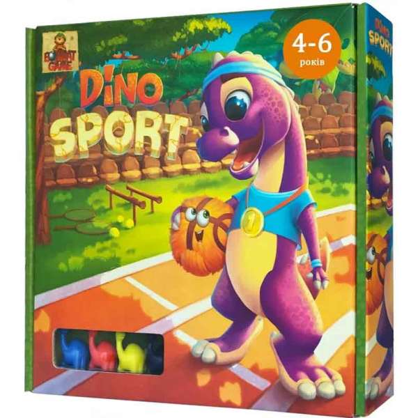 Dino SPORT - веселі перегони динозаврів