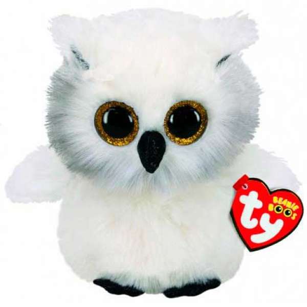 М'яка іграшка TY Beanie Boo's Біла сова "SNOWY OWL" 15 см