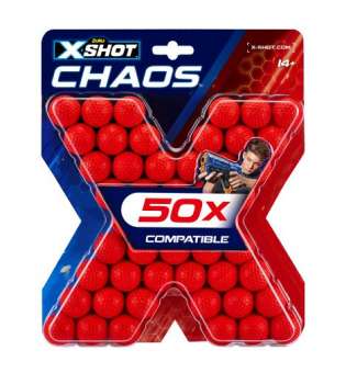 X-Shot Набір кульок CHAOS (50 шт.)