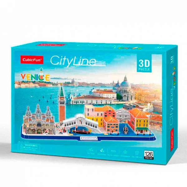 Тривимірна головоломка-конструктор City Line Венеція