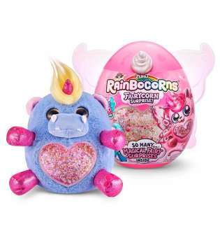 М'яка іграшка-сюрприз з аксесуарами Rainbocorns-A Fairycorn Hippo (9238A)