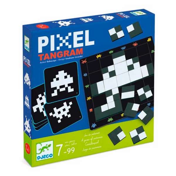 Гра "Pixel Tamgram" Djeco (DJ08443)