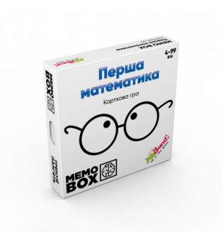 Настільна гра JoyBand MemoBox Перша Математика