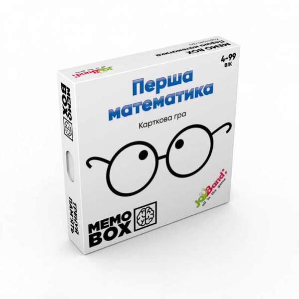 Настільна гра JoyBand MemoBox Перша Математика