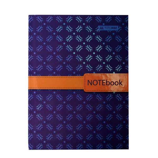Записна книжка INSOLITO, А5, 96 арк., клітинка, тверда картонна обкладинка, синя