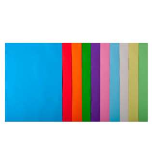 Набір кольорового паперу PASTEL+INTENSIVE, 10 кол., 50 арк., А4, 80 г/м²