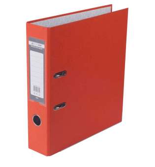 Папка-реєстратор одностороння LUX, JOBMAX, А4, ширина торця 70 мм, помаранчева