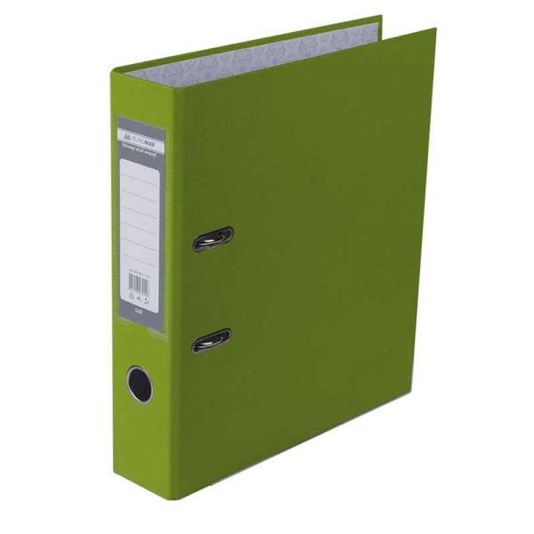 Папка-реєстратор одностороння LUX, JOBMAX, А4, ширина торця 70 мм, світло-зелена