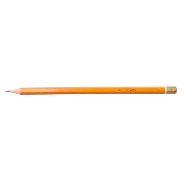 Олівець графітовий PROFESSIONAL H, жовтий, без гумки, коробка 12шт.