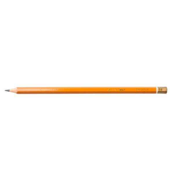 Олівець графітовий PROFESSIONAL 3B, жовтий, без гумки, коробка 12шт.