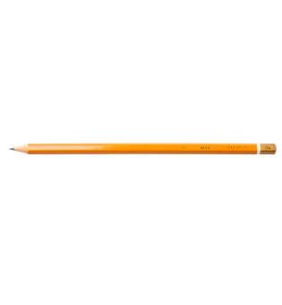 Олівець графітовий PROFESSIONAL 3H, жовтий, без гумки, коробка 12шт.