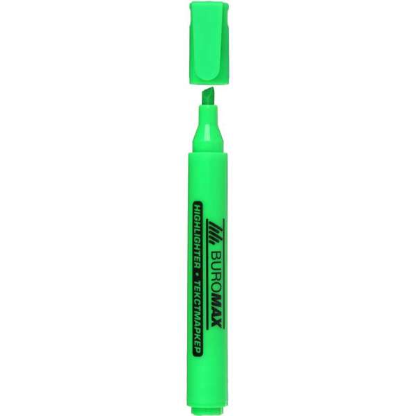Текст-маркер круглий, зелений, NEON, 1-4.6 мм