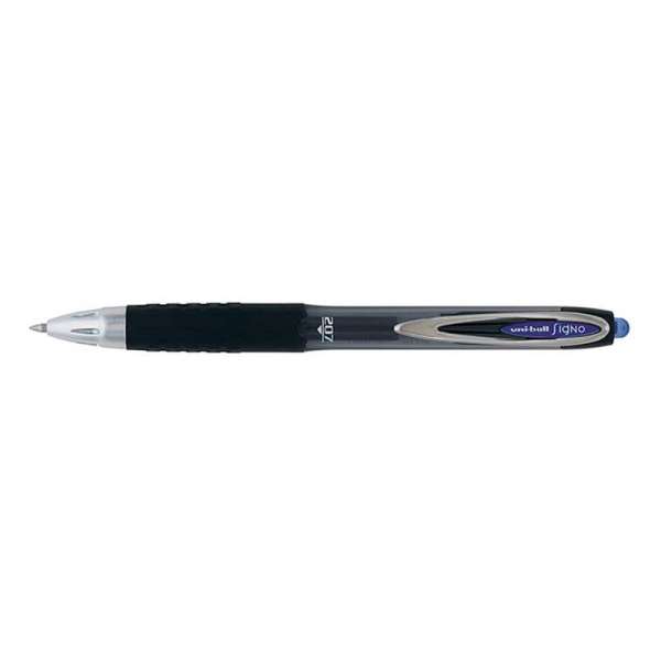Ручка гелева автоматична Signo 207, 0.5мм, пише синім