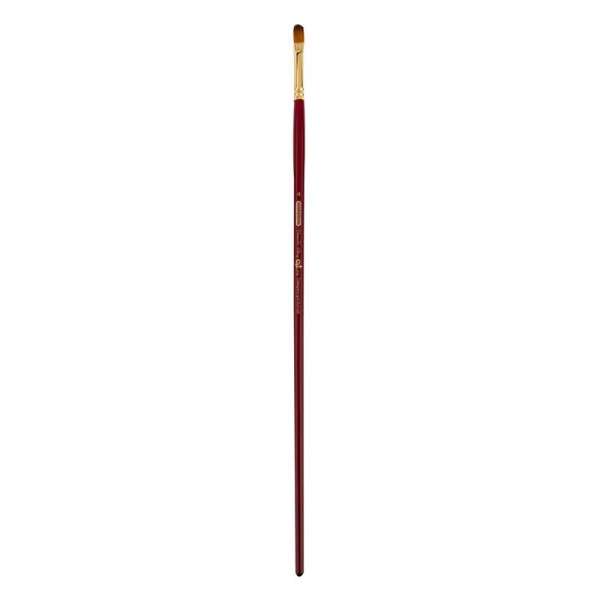 Пензлик синтетичний, Cherry 6971, овальний, № 4, довга ручка, ART Line