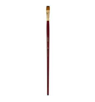 Пензлик синтетичний, Cherry 6971, плоский, № 12, довга ручка, ART Line