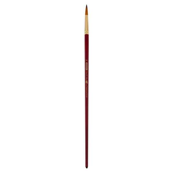 Пензлик синтетичний, Cherry 6971, круглий,№ 10, довга ручка, ART Line