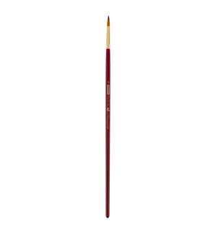 Пензлик синтетичний, Cherry 6971, круглий,№ 8, довга ручка, ART Line