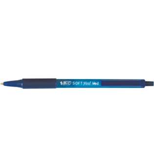 Ручка SOFT CLIC GRIP, з грипом, синій