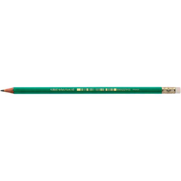 Олівець чорнографітний Evolution з гумкой, 655HB