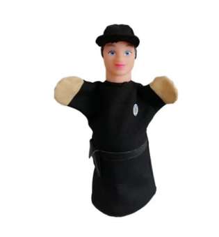 Лялька-рукавиця ПОЛІЦIЯНТ (пластизоль, тканина)