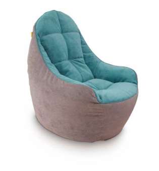 Безкаркасне крісло Fluffy-Bag BOSS Єльдорадо Аква XL A-789