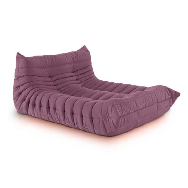 Непросідаючий безкаркасний диван Fluffy-Bag TOGO лежак Фібрил Ліла LL A-794