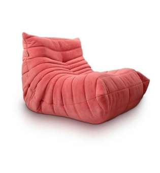 Непросідаючий безкаркасний диван Fluffy-Bag TOGO крісло Лаунж Терракота XL80 A-857
