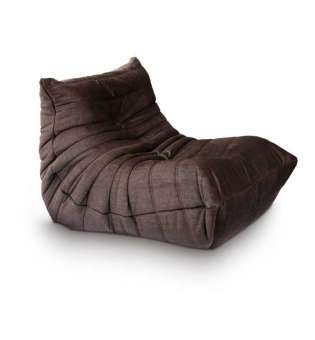 Непросідаючий безкаркасний диван Fluffy-Bag TOGO крісло Каліфорнія Шоколад XL80 A-877