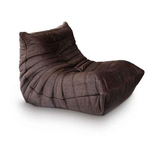 Непросідаючий безкаркасний диван Fluffy-Bag TOGO крісло Каліфорнія Шоколад XL80 A-877