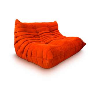 Непросідаючий безкаркасний диван Fluffy-Bag TOGO двохмісний Софія Теракота 2XL.120 A-884
