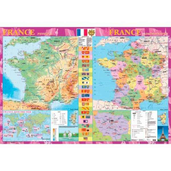France (Франція) м-б 1:1 500 000
