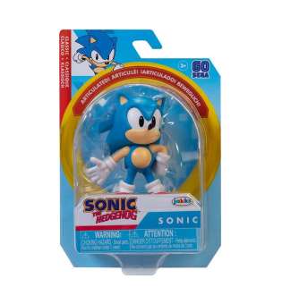 Ігрова фігурка з артикуляцією SONIC THE HEDGEHOG - КЛАСИЧНИЙ СОНІК (6 cm)