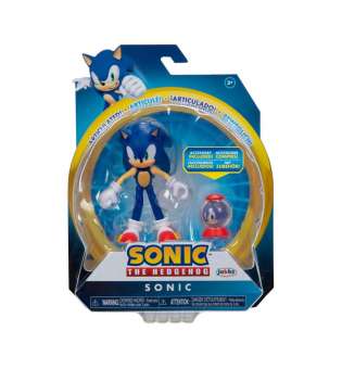 Ігрова фігурка з артикуляцією SONIC THE HEDGEHOG - МОДЕРН СОНІК (10 cm, з аксес.)