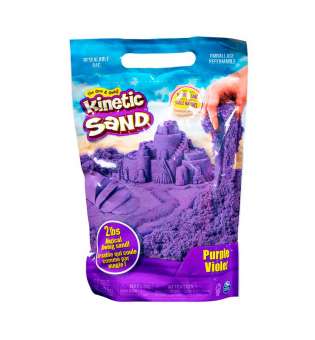Пісок для дитячої творчості - KINETIC SAND COLOUR (фіолетовий, 907 g)