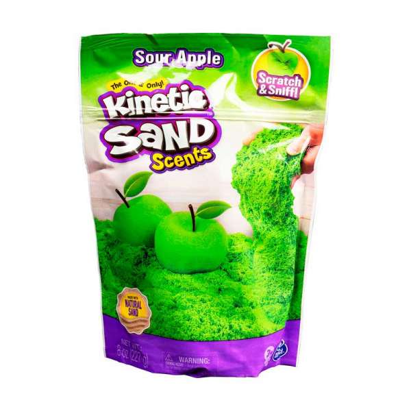 Пісок для дитячої творчості з ароматом - Kinetic Sand Карамельне яблуко