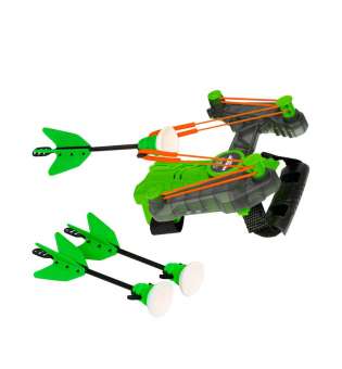 Іграшковий лук на зап'ясток серії "Air Storm" - WRIST BOW (зелений, 3 стріли)