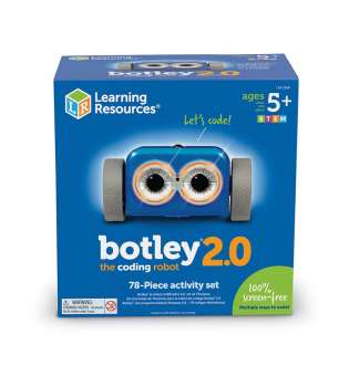 Ігровий STEM-набір LEARNING RESOURCES - РОБОТ BOTLEY® 2.0 (робот, що програмується, пульт, аксес.)