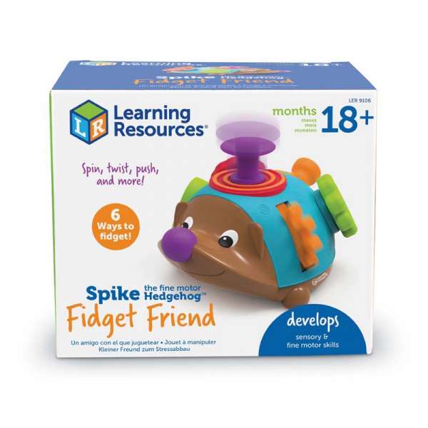 Розвиваюча іграшка LEARNING RESOURCES Spike The Fine Motor Hedgehog™ - ЇЖАЧОК-НЕПОСИДА