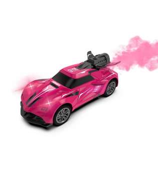 Автомобіль SPRAY CAR на р/к – SPORT (рожевий, 1:24, світло, вихлопна пара)