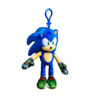 М'яка іграшка на кліпсі SONIC PRIME – СОНІК (15 cm)