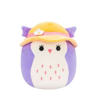 М'яка іграшка SQUISHMALLOWS – СОВА ХОЛЛІ (19 cm)