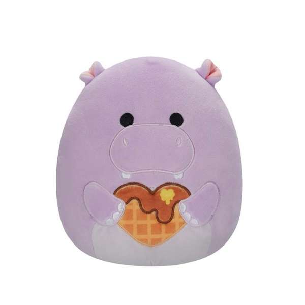 М'яка іграшка SQUISHMALLOWS – БЕГЕМОТ ХАННА (19 cm)