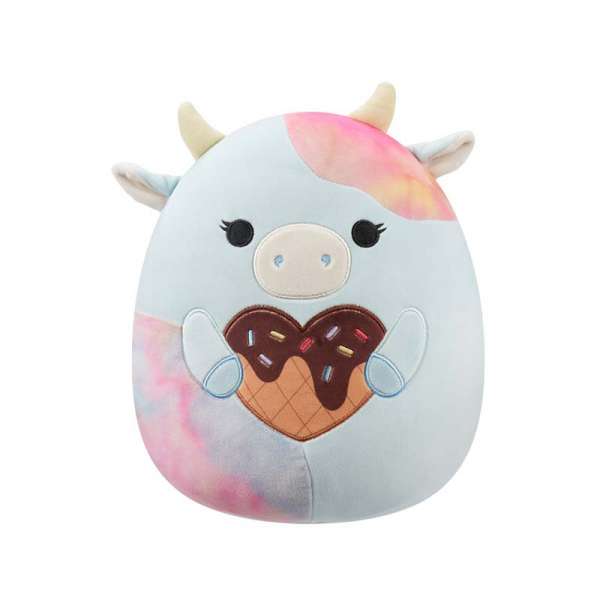 М'яка іграшка SQUISHMALLOWS – КОРІВКА КАЄДІЯ (19 cm)