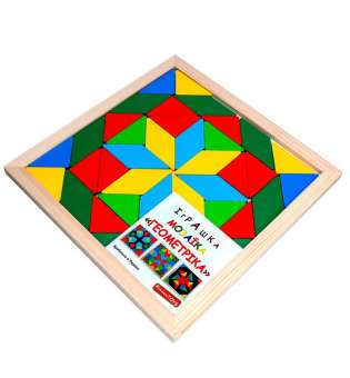 Мозаїка Геометріка 2 фігури, 40 елементів