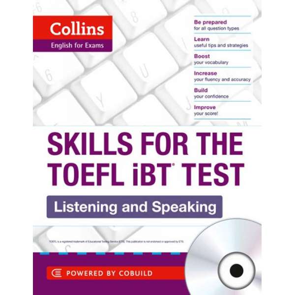  Skills for the TOEFL IBT Test Listening & Speaking with ONLINE Audio CD